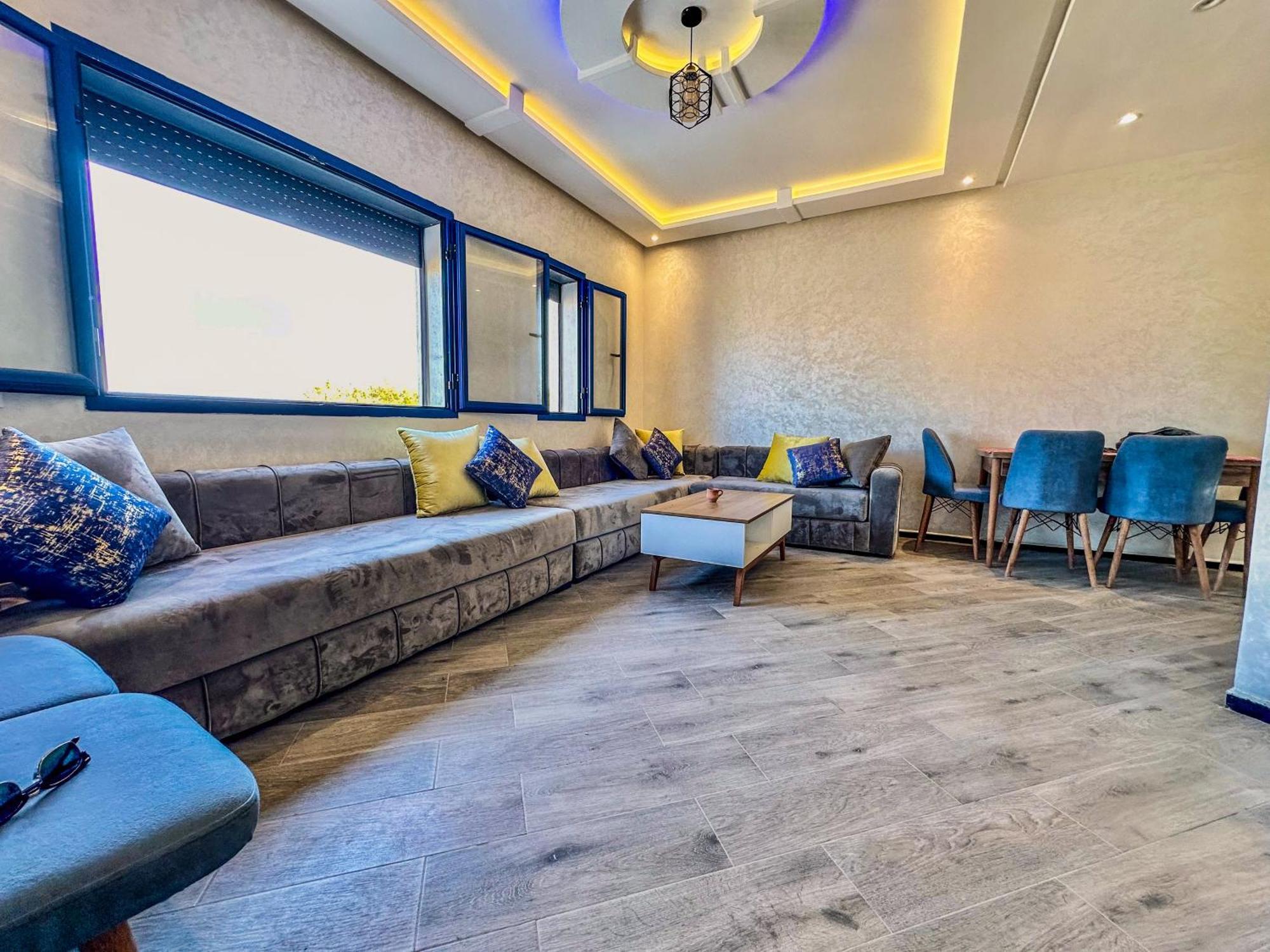 Apartmán Oasis Bleue As-Sawíra Exteriér fotografie