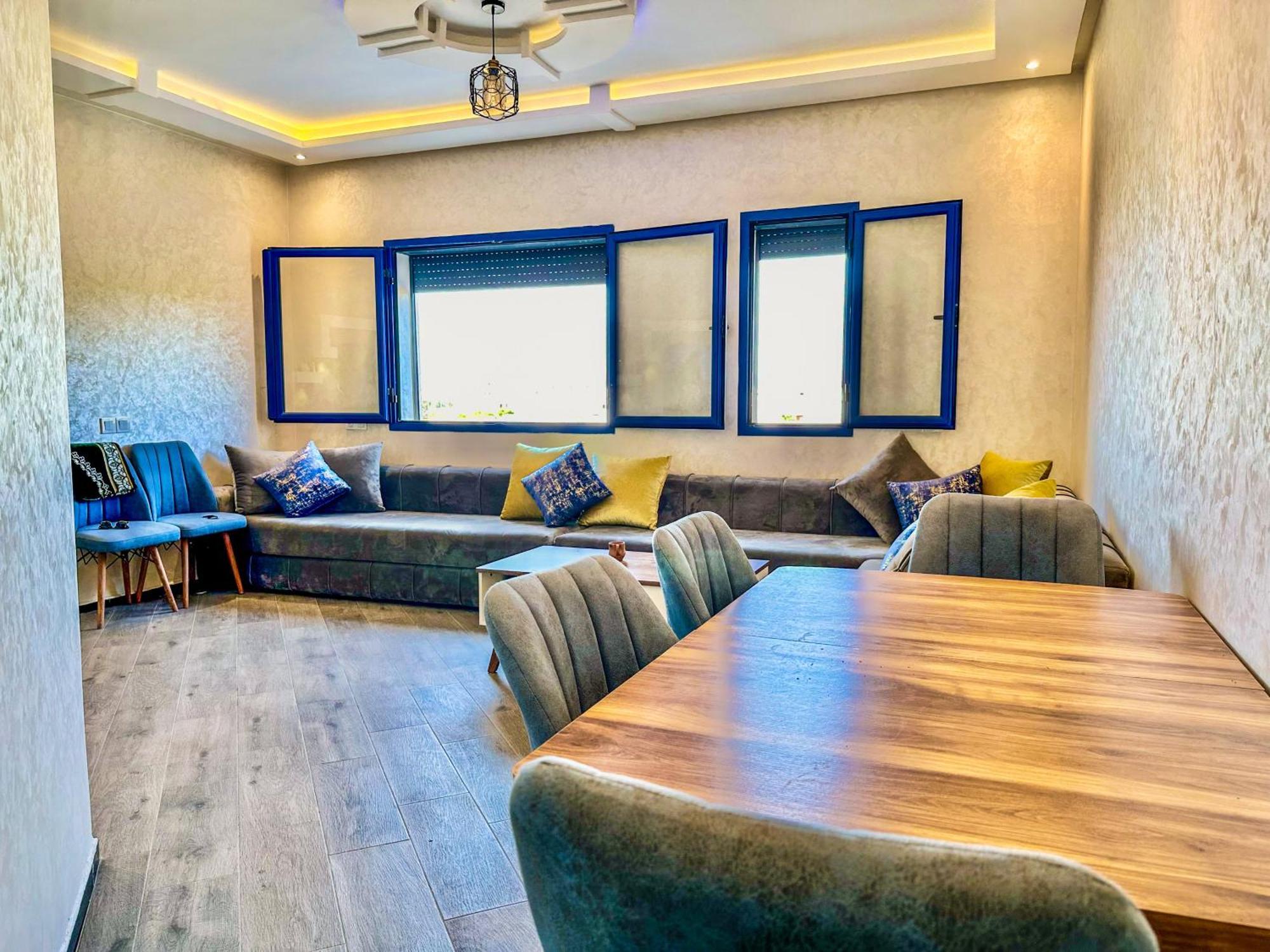 Apartmán Oasis Bleue As-Sawíra Exteriér fotografie
