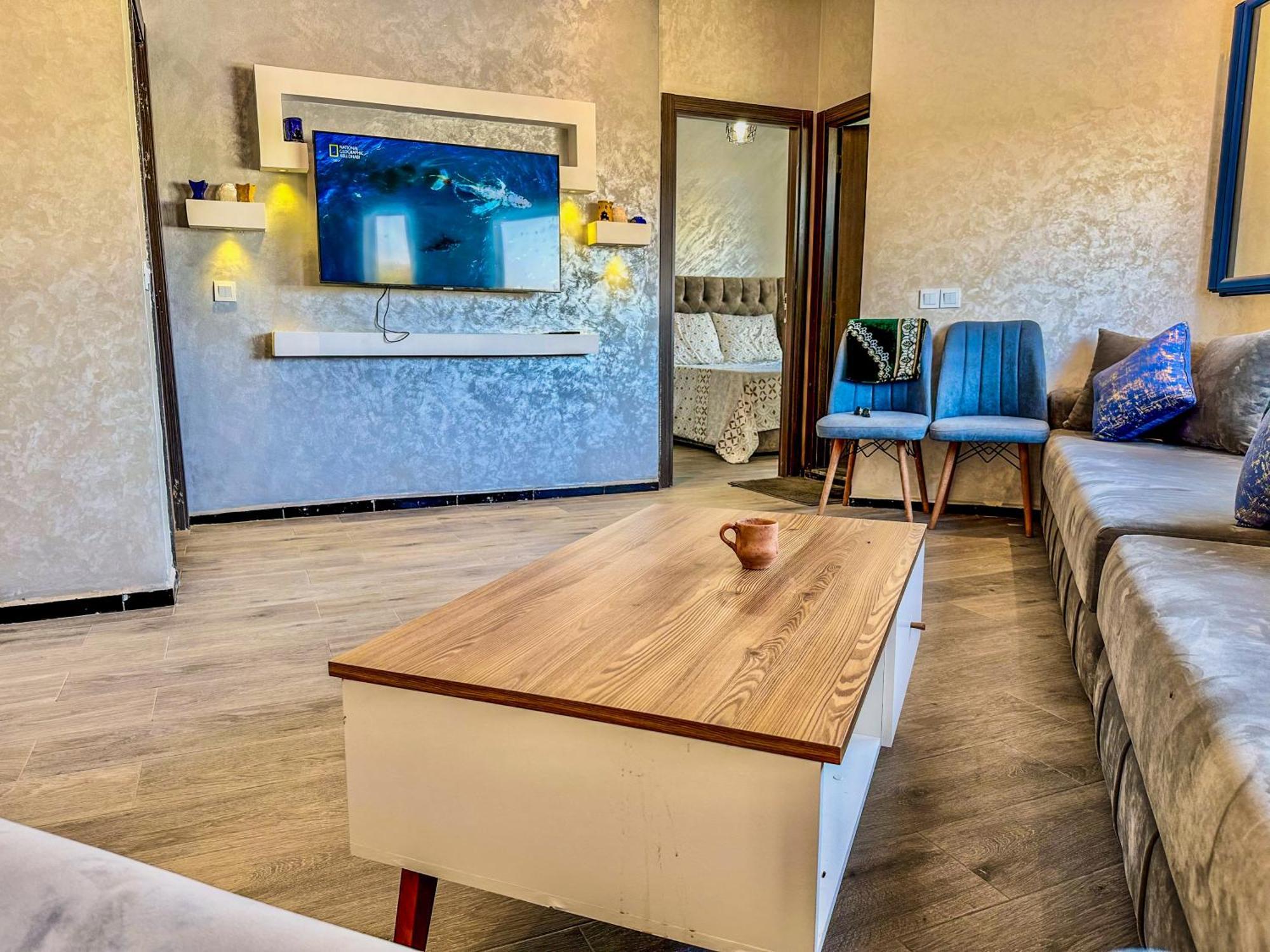 Apartmán Oasis Bleue As-Sawíra Exteriér fotografie